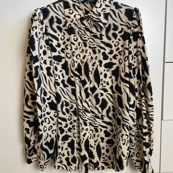 Animal print blouse - Picture 1 of 4